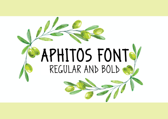 Aphitos Bundle: Greek-Inspired Font