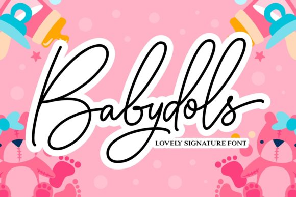 Babydols: A Script Font for Real Projects