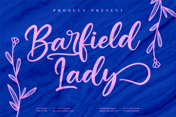 Barfield Lady: A Script Handwritten Gem