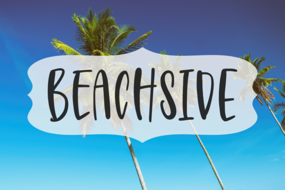 Beachside: A Charming Script Font