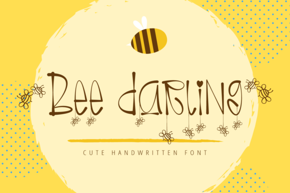 Bee Darling: A Quirky Font for Creative Campaigns