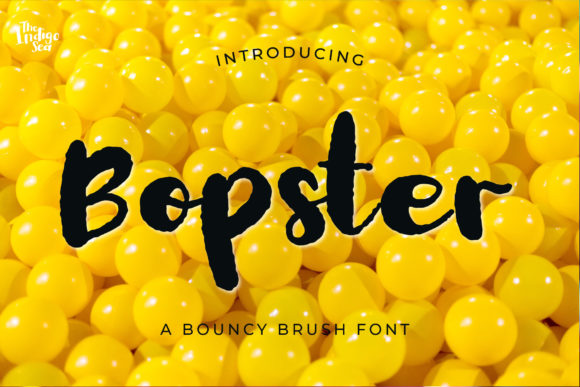 Bopster: A Trendy Font for Business