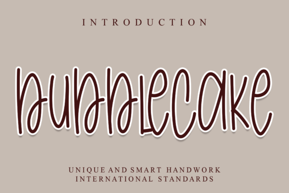 Bubblecake Font Review