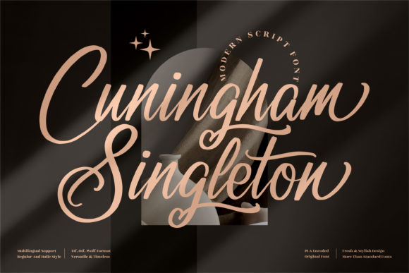 Cuningham Singleton Font Review