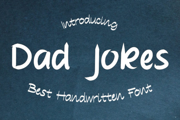 Dad Jokes Font: A Stylish Script for Web Design
