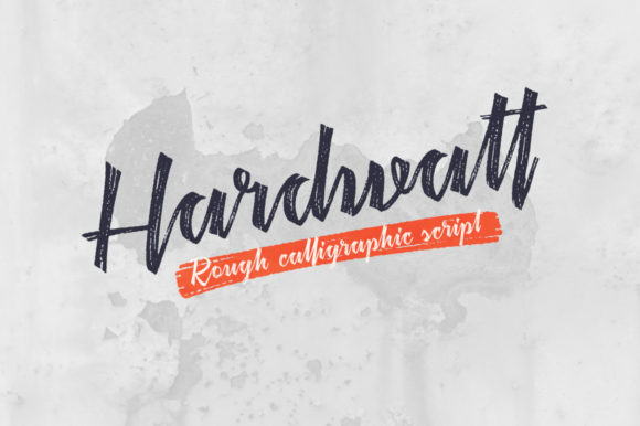 Hardwatt: A Trendy Handwritten Font