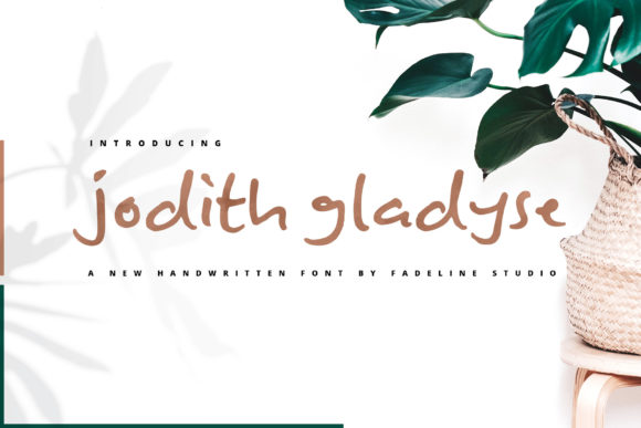 Jodith Gladyse: A Timeless Handwritten Font