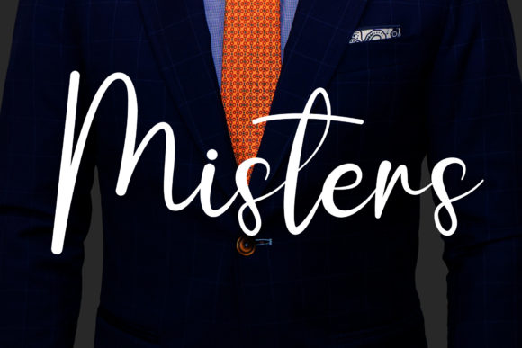 Misters: A Timeless Handwritten Font