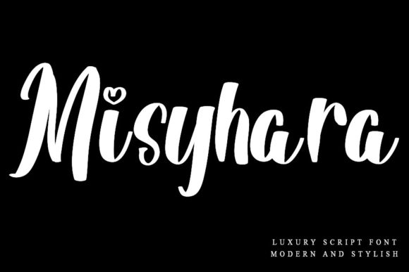 Misyhara: A Script Font for Real Projects