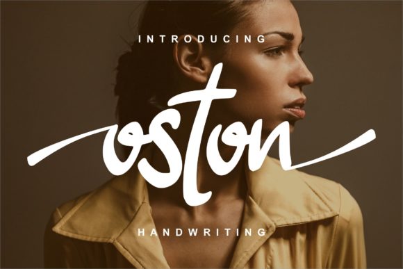 Oston: A Handwritten Font for Creative Makers