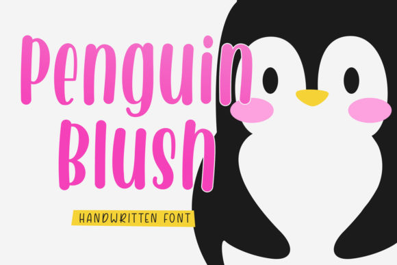 Penguin Blush: A Friendly Font for Creative Projects