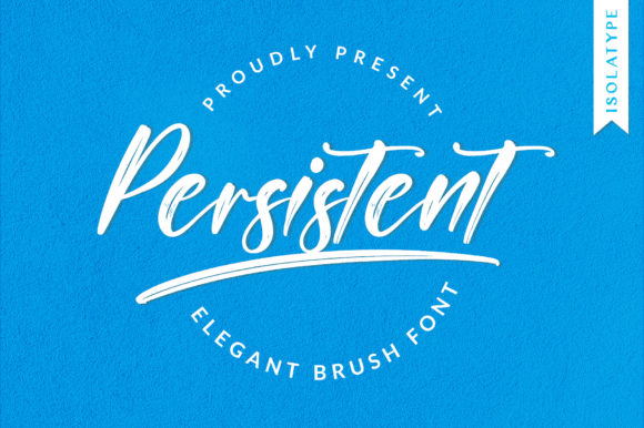 Persitent: A Stylish Font for Business Branding
