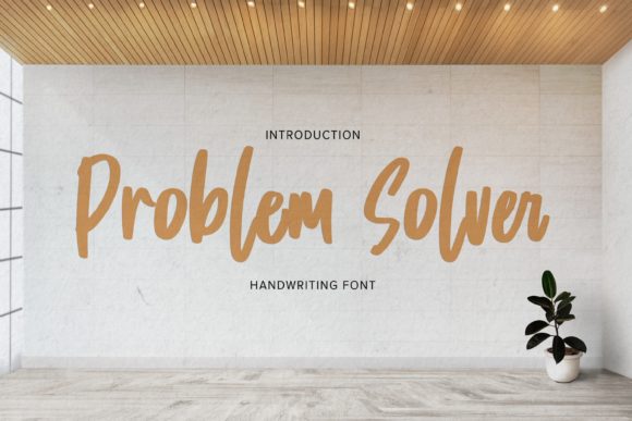 Problem Solver Font Review