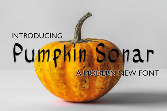 Pumpkin Sonar: A Font for Creative Business