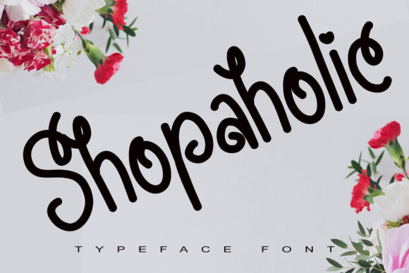 Shopaholic Font: Whimsical & Chic