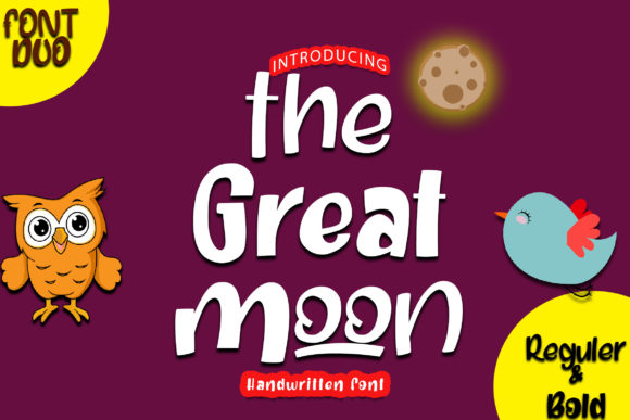 The Great Moon Font: A Creative Touch for Your Brand