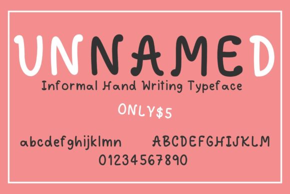 Unnamed: A Friendly Font for Your Business