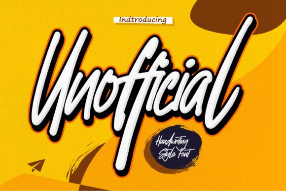 Unofficial Font: Handwritten Elegance
