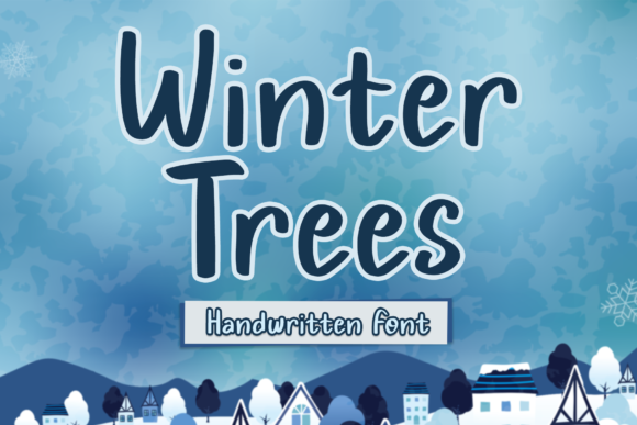 Winter Trees Font Review